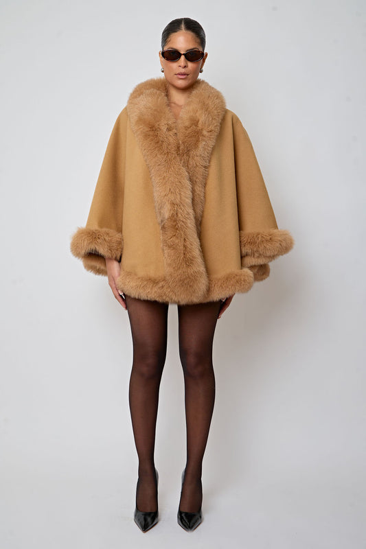 The Camel Caroline Poncho