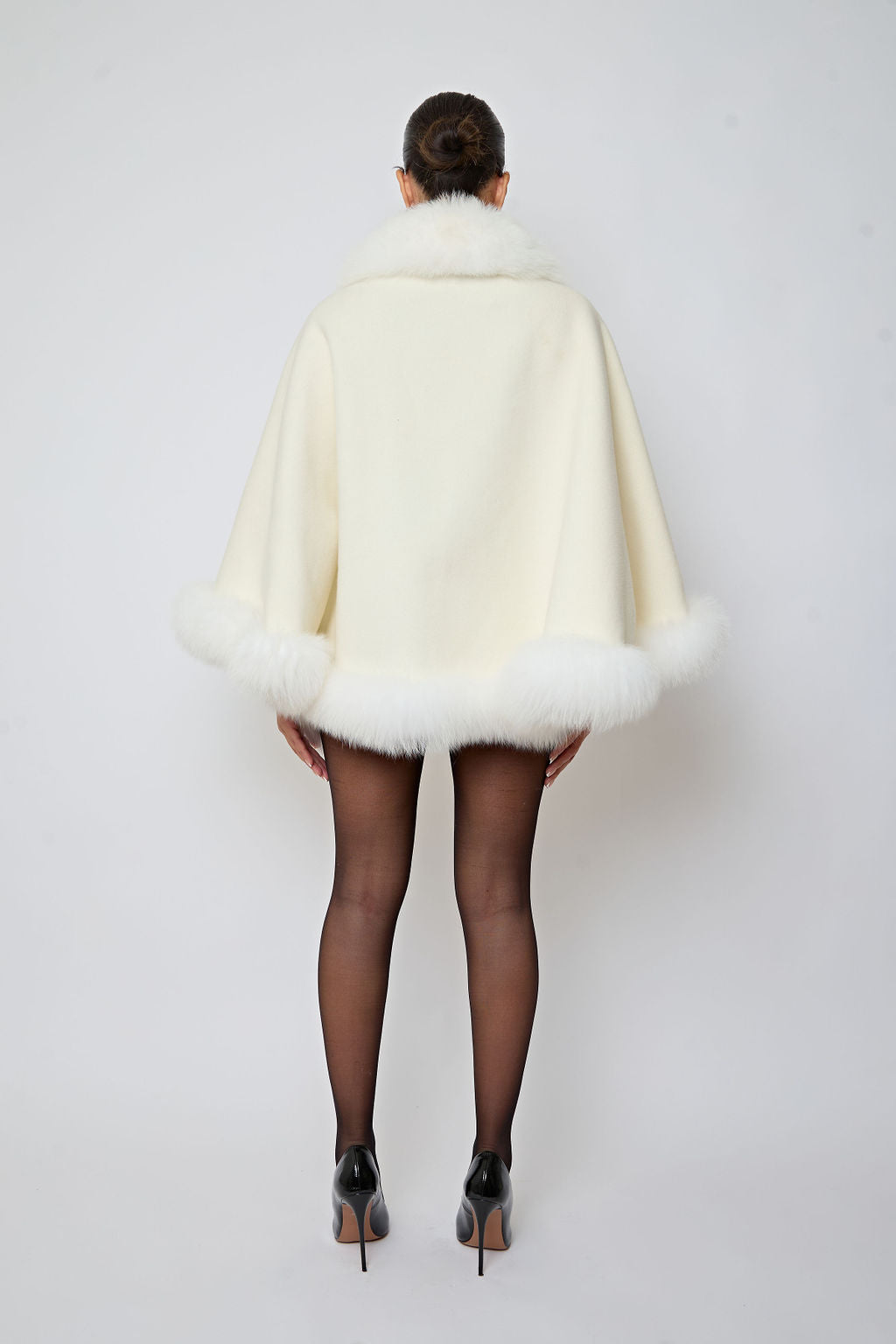 The Ivory Caroline Poncho
